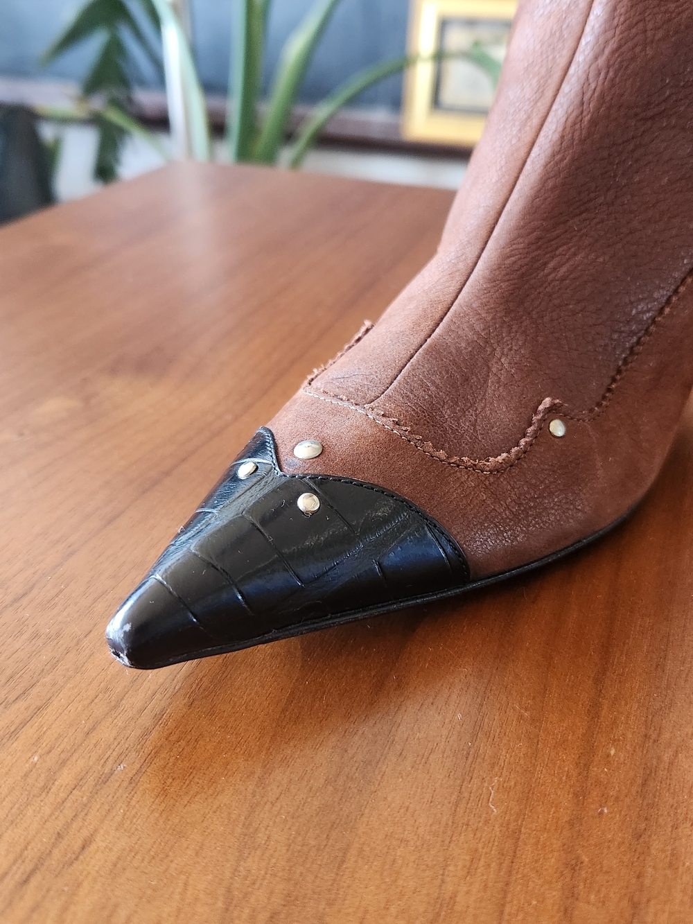 Prada Vintage Leather Boots - Picture 4 of 14